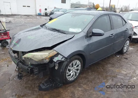 2019 Toyota Corolla Le z USA, uszkodzony, nr VIN 2T1BURHE6KC198545